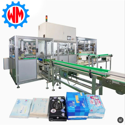 কেনা 16.5KW স্যানিটারি প্যাড প্যাকিং মেশিন 380Vac ডায়াপার প্যাকিং মেশিন online manufacture