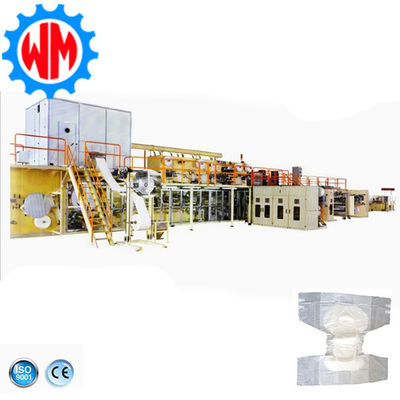 কেনা Innovative 400pcs/min Adult Diaper Making Machine for Improved Efficiency and Productivity অনলাইনে উৎপাদন