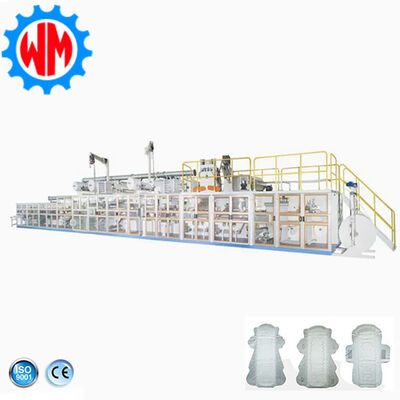 কেনা Quickly Switch Specifications Sanitay Pad Making Machine 5 Sizes Customized অনলাইনে উৎপাদন