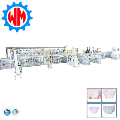 400pcs/min লেডি প্যান্ট ঋতু প্যান্ট মেশিন তৈরীর পেশাদারী কাস্টমাইজেশন