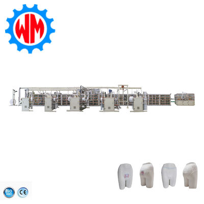 নতুন প্রযুক্তি সিই আইএসও লেডি প্যান্ট মাসিক প্যান্ট মেশিন উচ্চ গতির স্থিতিশীল কাজ