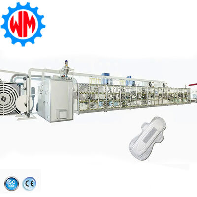 Full Automatic High Standard Sanitary Pad Making Machine Intelligent Control